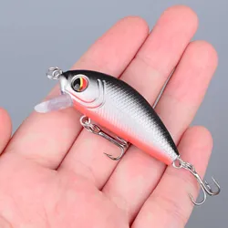 Crankbait Minnow duro para lubina, señuelo artificial