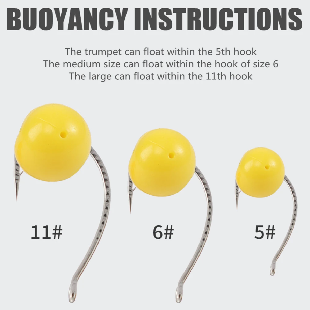 50 uds/botella de Señuelos de Pesca blandos flotantes de carpa de maíz 8 10 14mm cebos redondos de olor Artificial bola de flotabilidad señuelo TPR Chub Swimbait - imagen 5