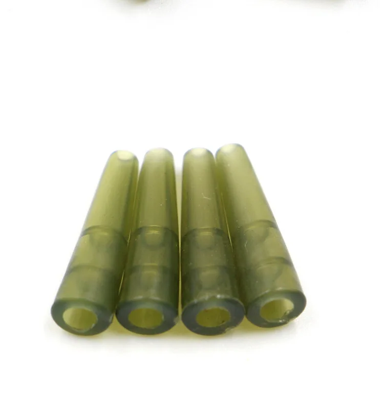 PRO BEROS-Manga de gancho de goma de 50 piezas, conectores de manguera de cambio rápido para pesca de carpa, mangas antienredos para cabello, Ronnie Rigs - imagen 3