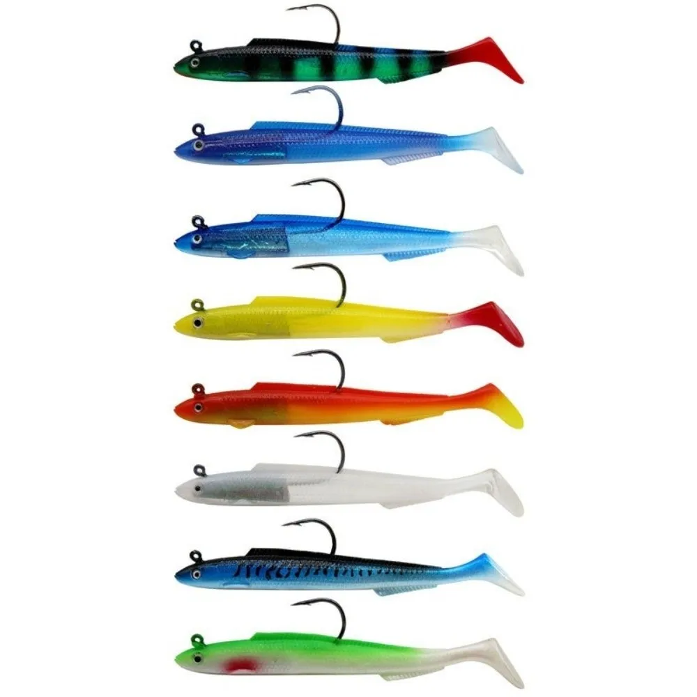 Señuelo de vinilo anguila Swimbait – 11,5 cm para agua salada - imagen 4