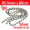 1pc Silver 1l5mm