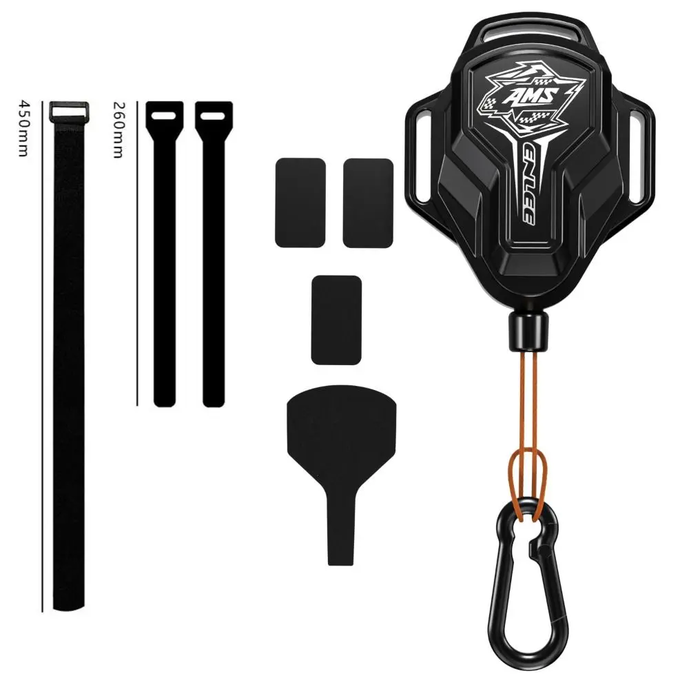 Cuerda de tracción retráctil para bicicleta, cuerda elástica para tirar, cuerda de remolque para bicicleta con gancho, cuerda de seguridad para remolque de montaña para padres e hijos - imagen 3