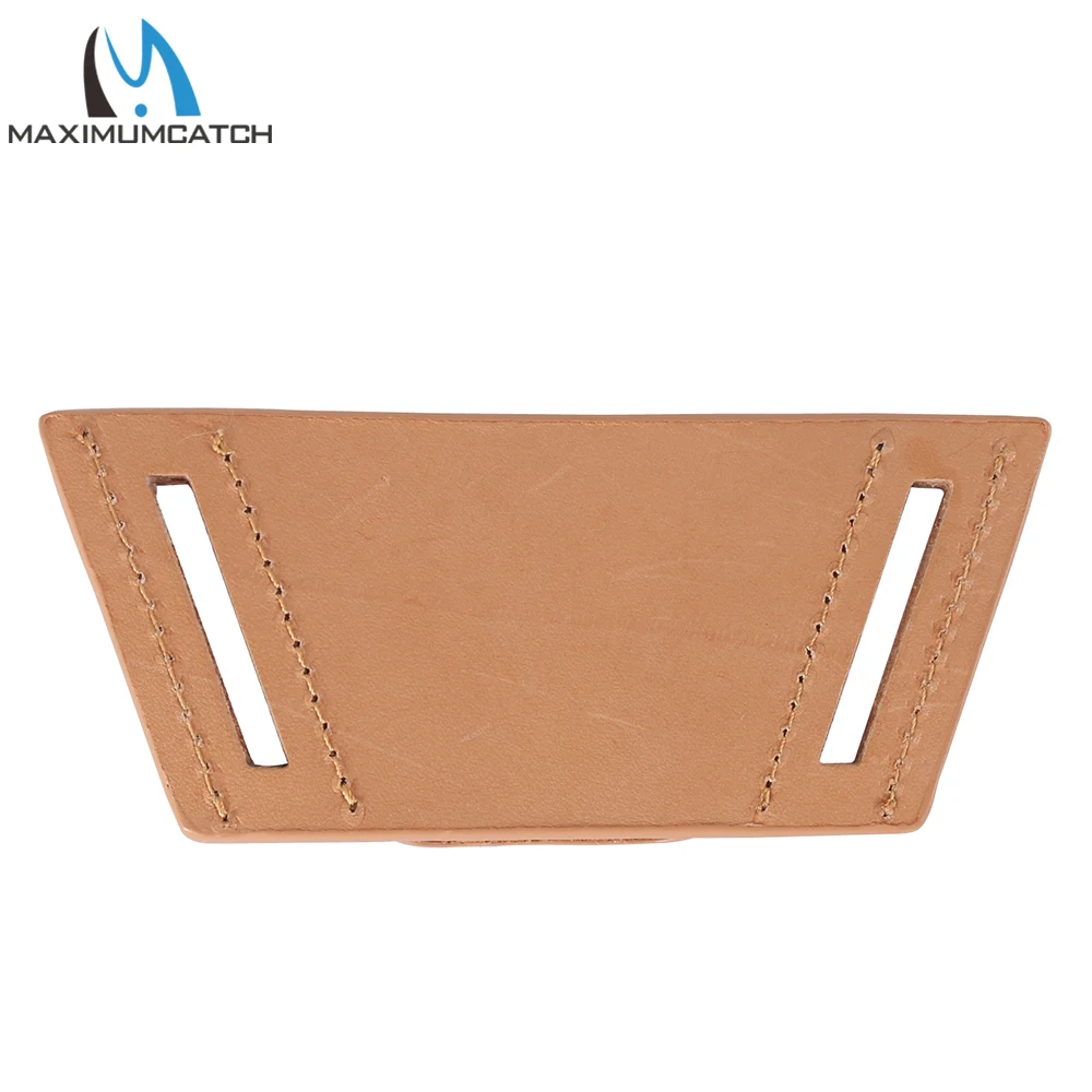 Maximumcatch FLNH Soporte de red de aterrizaje de pesca de cuero con cinturón Accesorio de pesca con mosca - imagen 3