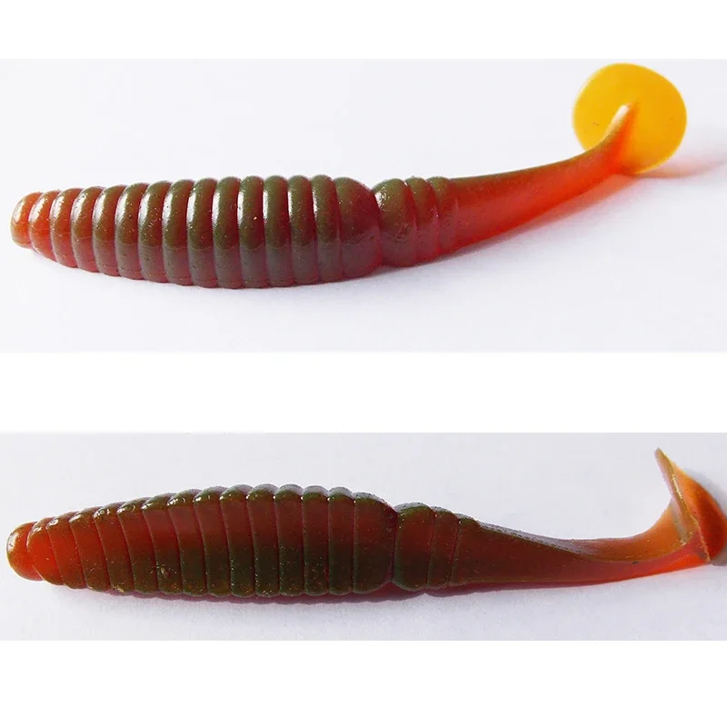 ESFISHING-Cebo de silicona suave para Pesca, señuelo Artificial de 100mm, 7,2g, olor a Camarón, piscardo - imagen 3