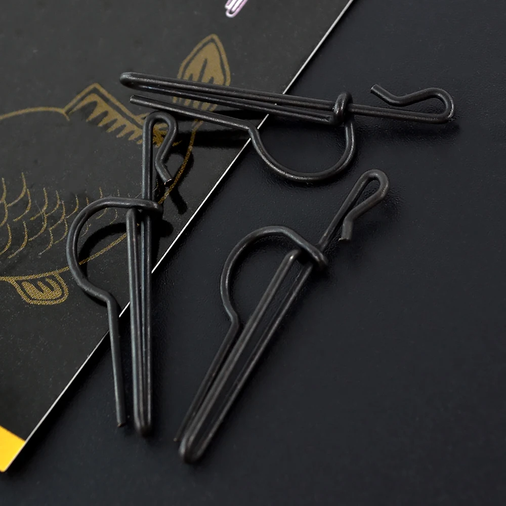 Hirisi 20 piezas-Clips de cambio rápido para pesca de carpa, conector a presión, Terminal de pesca, accesorios de aparejos AG205 - imagen 4