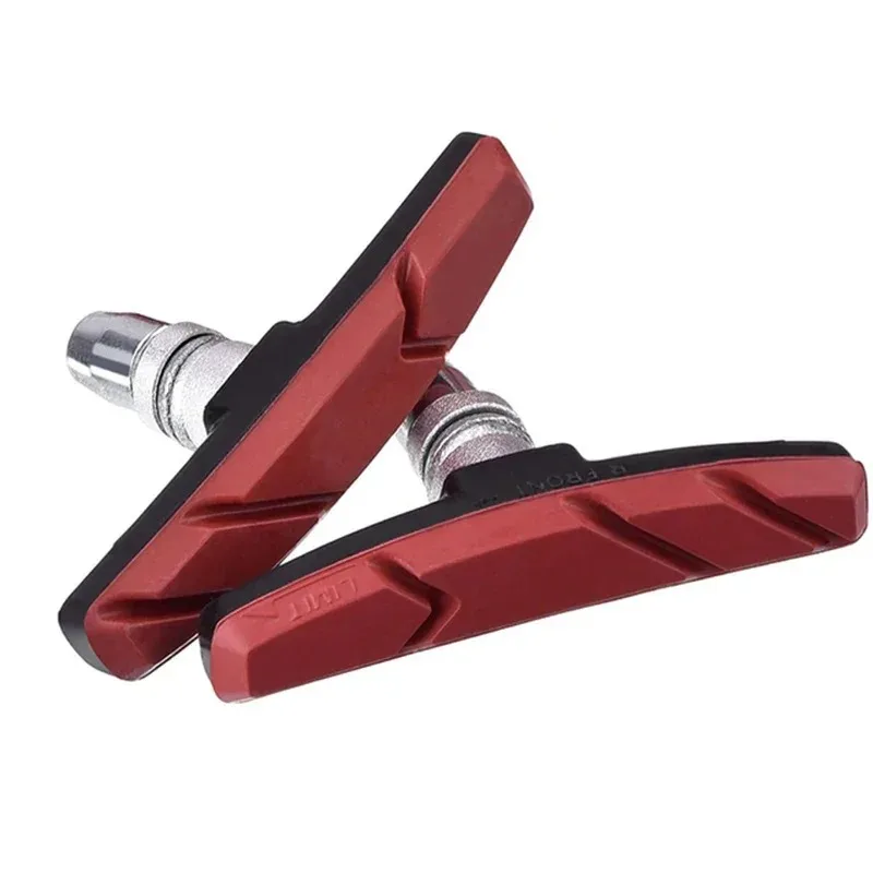 Pastillas de freno para bicicleta de montaña, bandas de freno silenciosas en forma de V, diseño en espiral, accesorios de goma duraderos para bicicleta - imagen 4