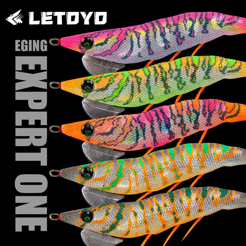 Jig luminoso LETOYO EXPERT ONE 3.5 – Calamar, pulpo y sepia
