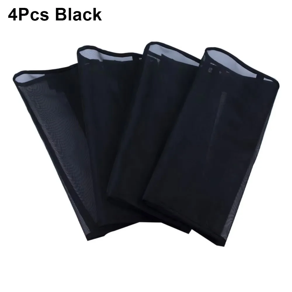 4Pcs Black