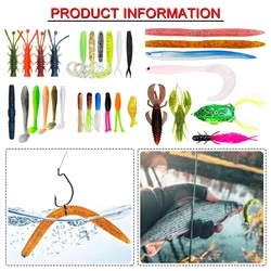 Free Fisher Caja de aparejos con señuelos, pinzas y plantillas