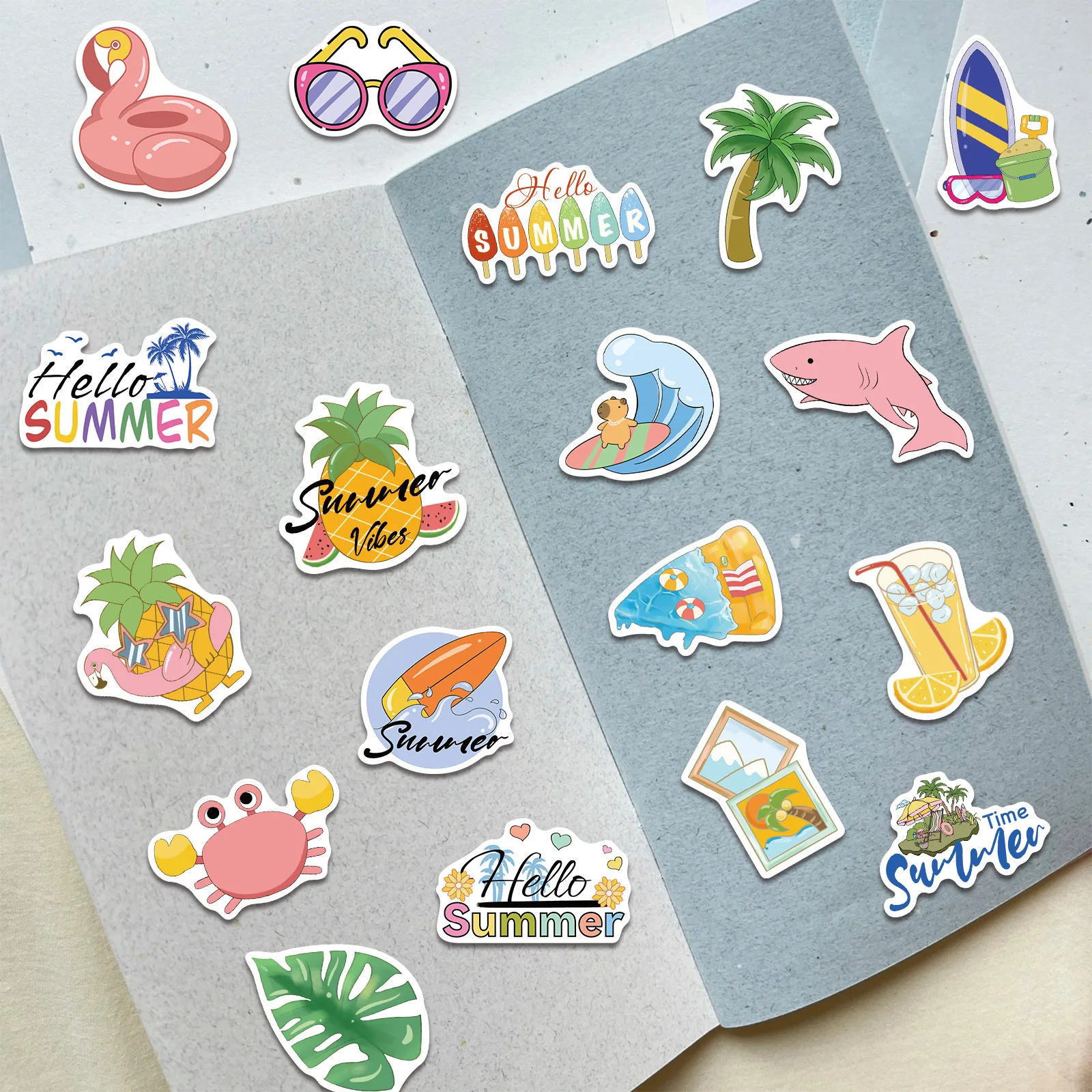 Pegatinas impermeables VSCO Chill Vibes para móvil y manualidades - imagen 5