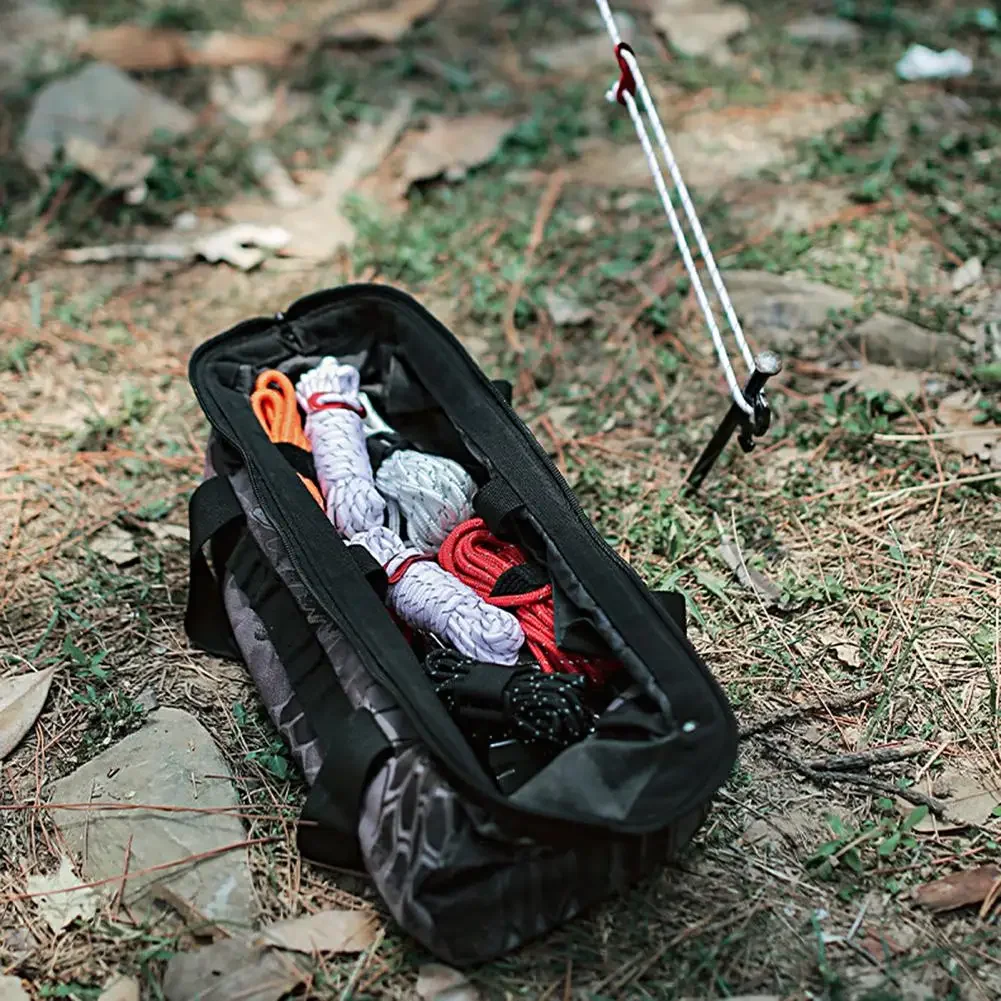 Cuerda reflectante portátil Universal, fácil instalación, resistente al desgaste, cuerda reflectante para tienda de campaña, 1 ud. - imagen 3