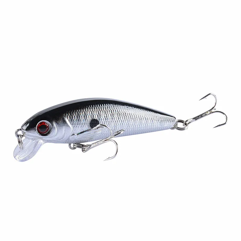 Señuelo de pesca de pececillos, cebo duro Artificial, Wobblers en Lucio, 72mm, 8,7g, Crankbait, 10 colores, 1 piezas - imagen 5