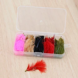 Moscas Woolly Bugger con cabeza de latón – Lubina, lucio y agua dulce