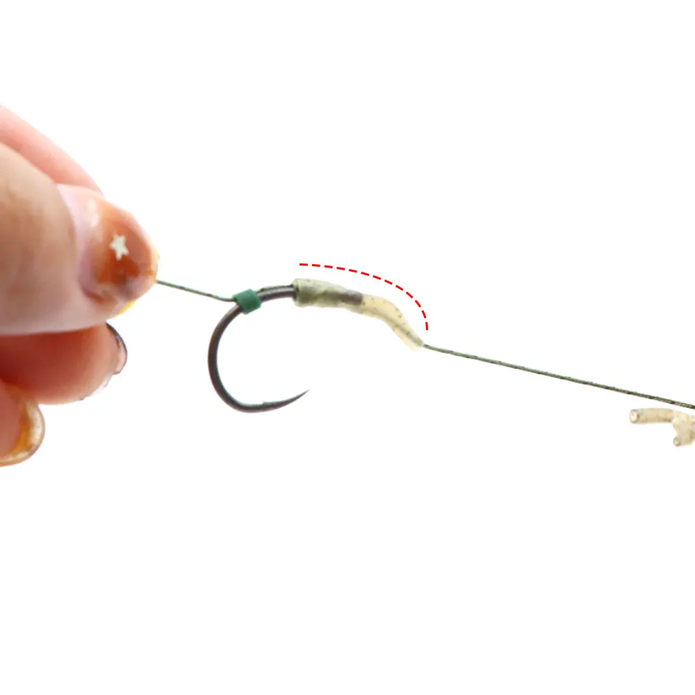 Protector anzuelo alineador línea anti-enredos para pesca carpa - imagen 5