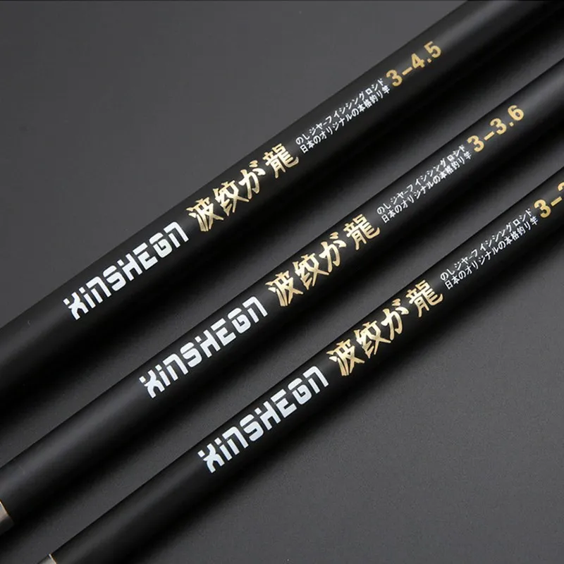 Caña de pescar RockFishing portátil, caña telescópica de fibra de carbono, alimentador de Surf, giratoria, 3,6 m, 4,5 m, 5,4 m, 6,3 m - imagen 3