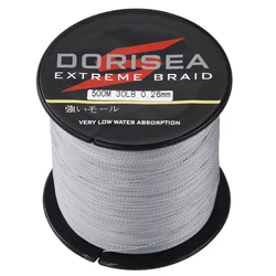 DORISEA-sedal de pesca trenzado de PE, multifilamento superfuerte japonés, 500m