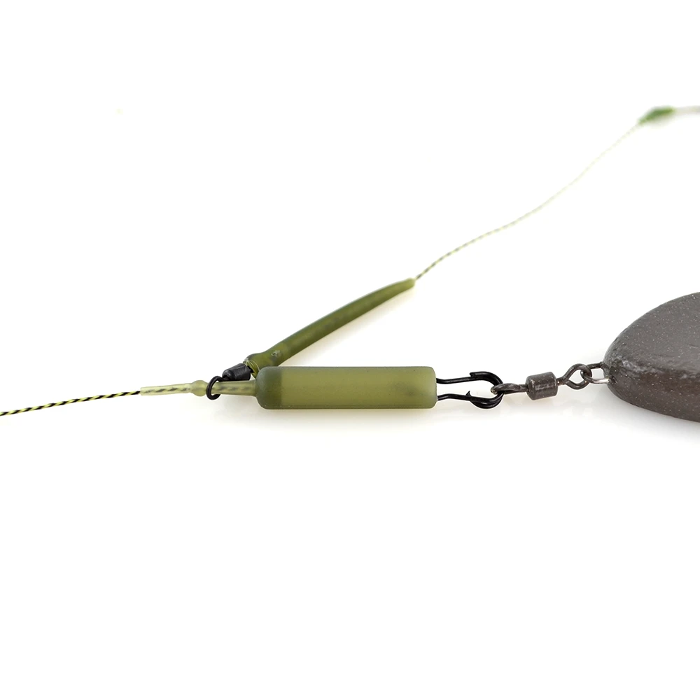 Equipo de pesca de carpa para helicóptero, 10 piezas, Chod Rig, amortiguador de pesca, Mangas de cuentas, protector de línea de pesca AH018 - imagen 4