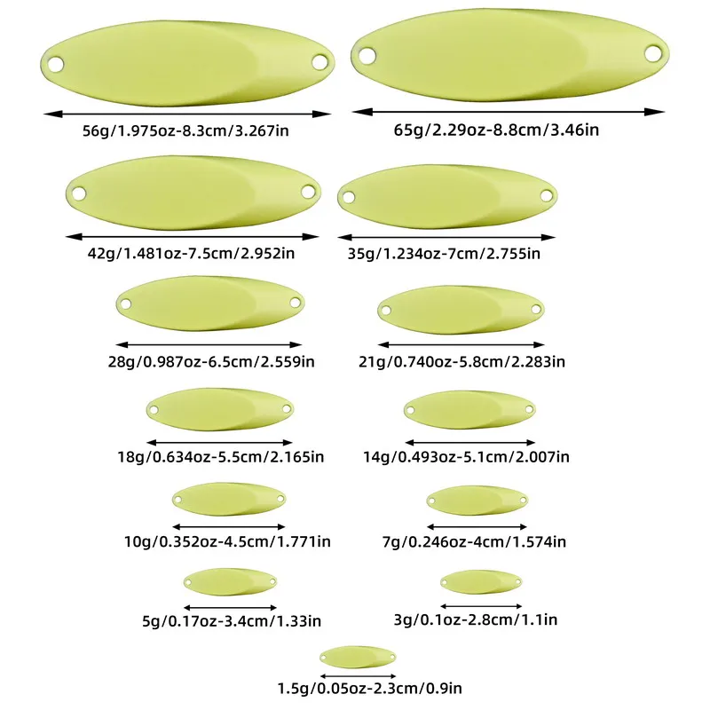 Cuchara Spinner Metal Luminosa para Trucha – Señuelo de Pesca - imagen 2