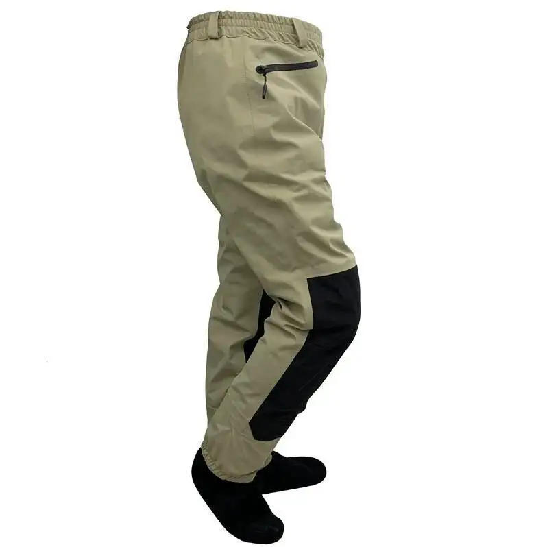 Trampas de cintura para pesca con mosca, transpirables, impermeables, de 3 capas, pantalones altos, Wader, pantalones duraderos para caza de pato - imagen 3