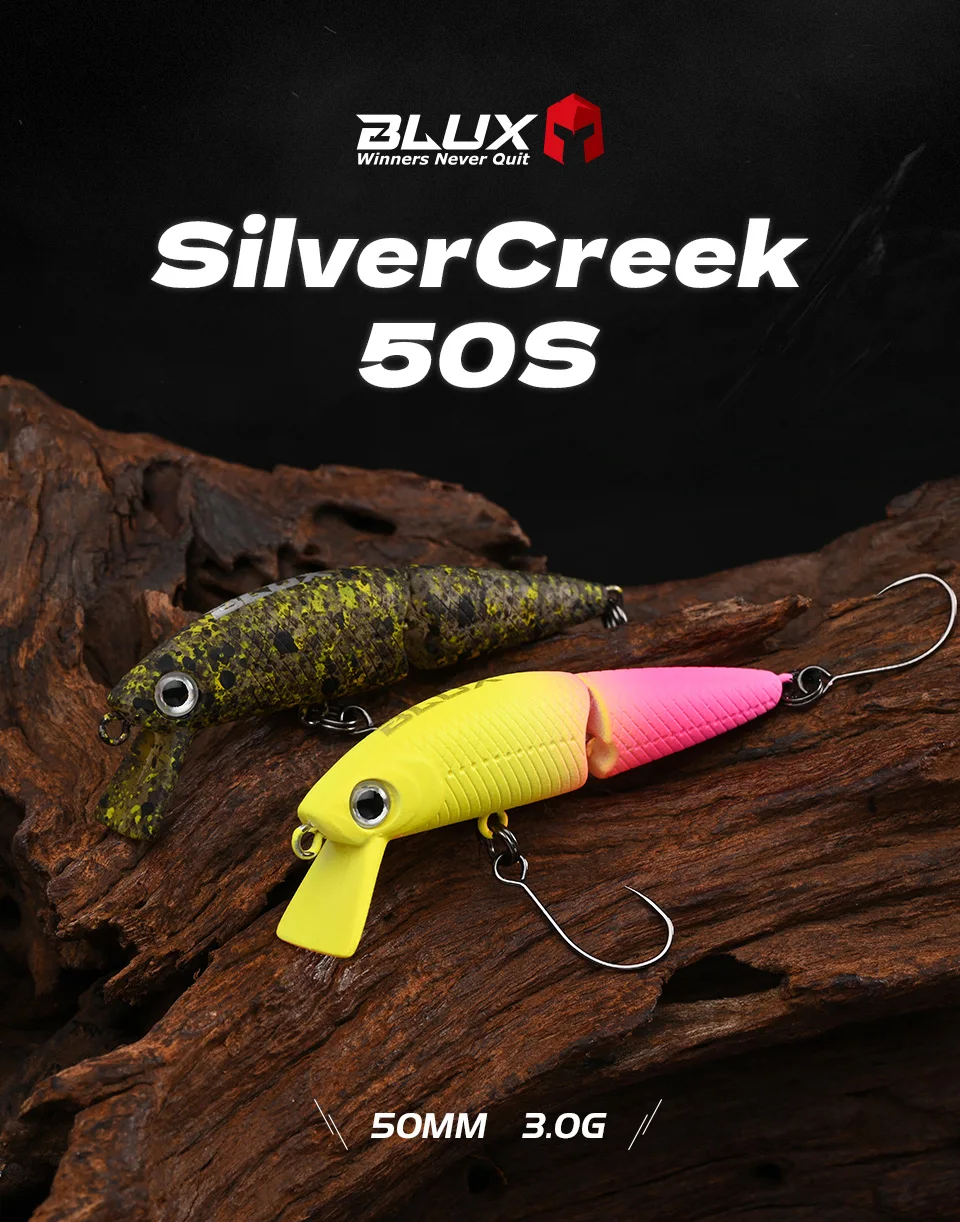 Señuelo BLUX DR Minnow vista frontal