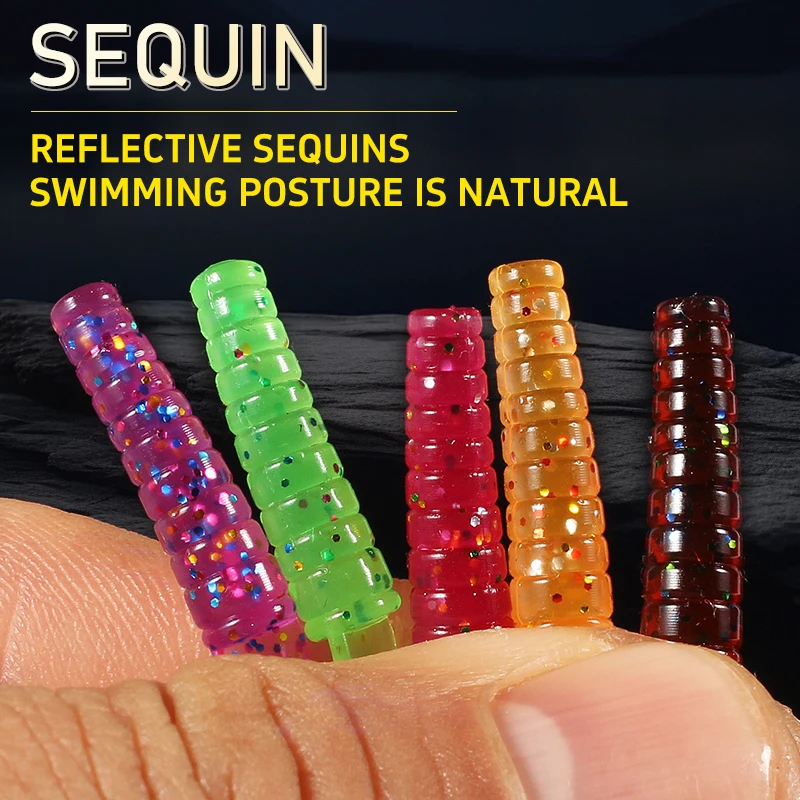 2020 supercontinente 4cm 5cm Señuelos de Pesca cebo Artificial suave predador aparejos Polaris hundimiento señuelo Pesca aparejos de Pesca baratos - imagen 5