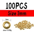 100pcs 3mm