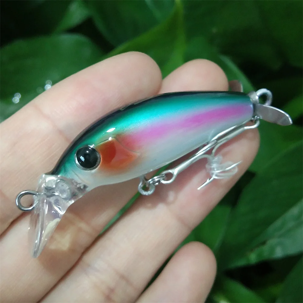 TSURINOYA-señuelo de pesca de 3,7g y 40mm, cebo que se hunde, pececillo duro, trucha, lubina, agua dulce y salada - imagen 2