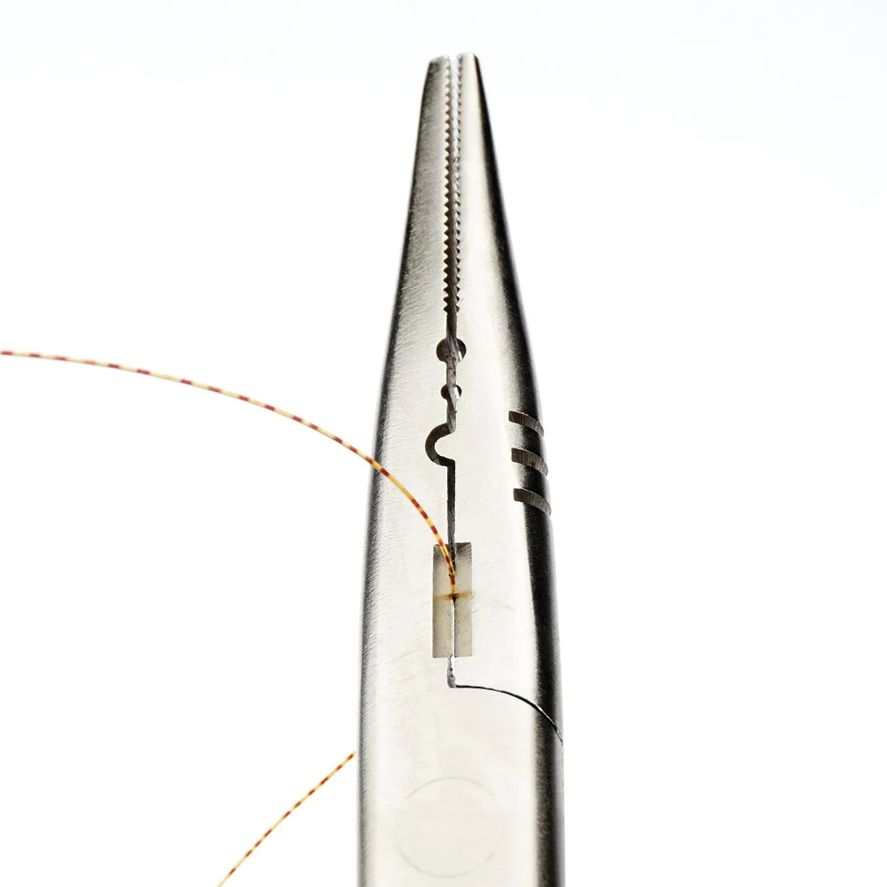 Herramientas de pesca Hirisi, removedor de anzuelos de nariz de acero rico en carbono, cortador de línea de anillo dividido abierto, alicates de pesca multifunción PX02 - imagen 3