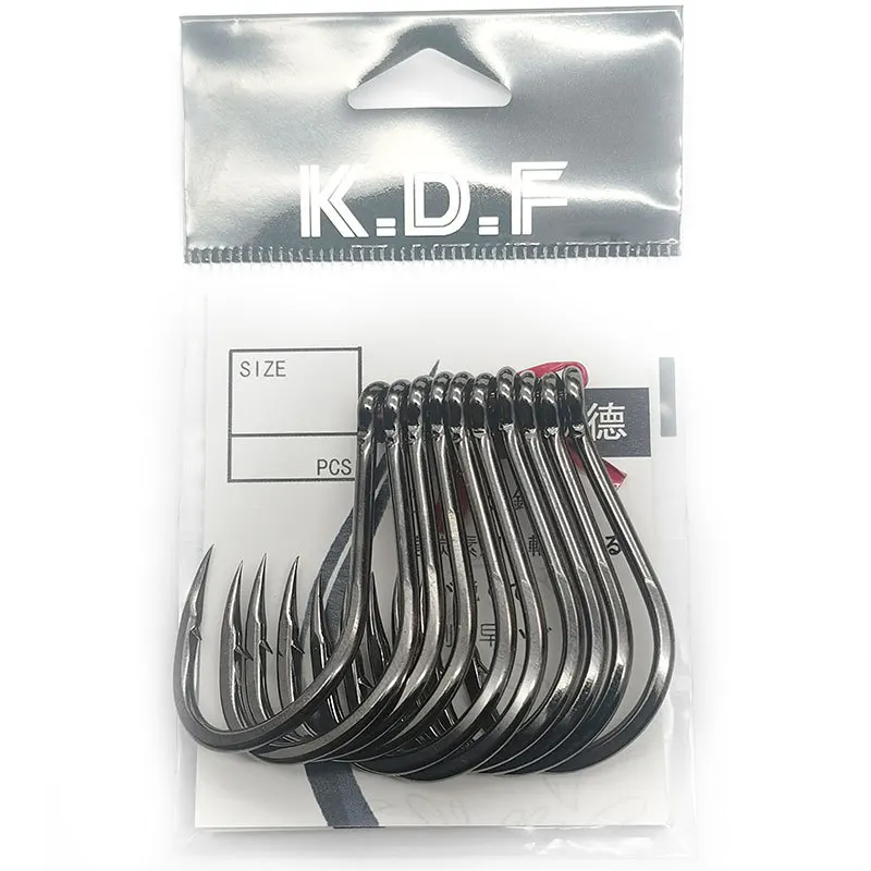 10 Uds. Gancho de placa de hierro, gancho de placa de hierro de atún pesado, anzuelo de arenque de esturión, anzuelo grande, accesorios de herramientas de pesca - imagen 5