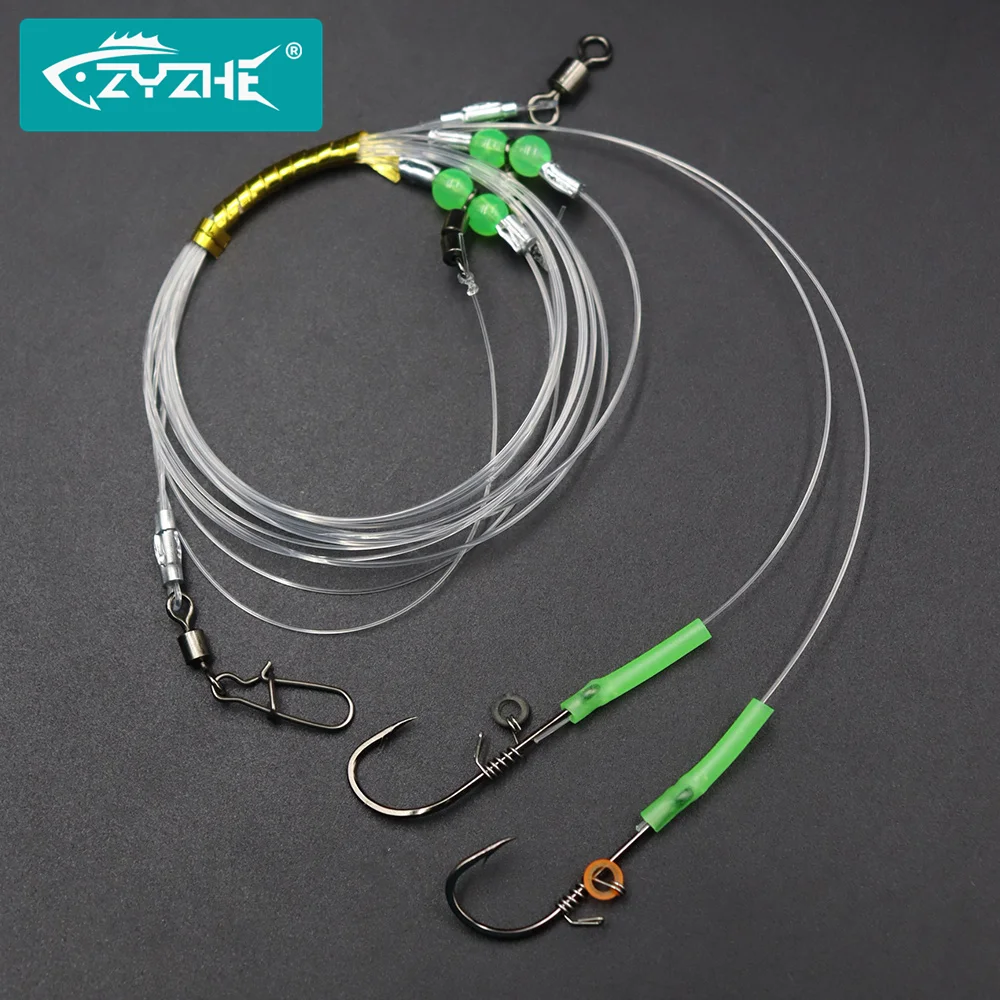 ZYZHE Aparejo doble para camarón vivo – Agua dulce y salada - imagen 3