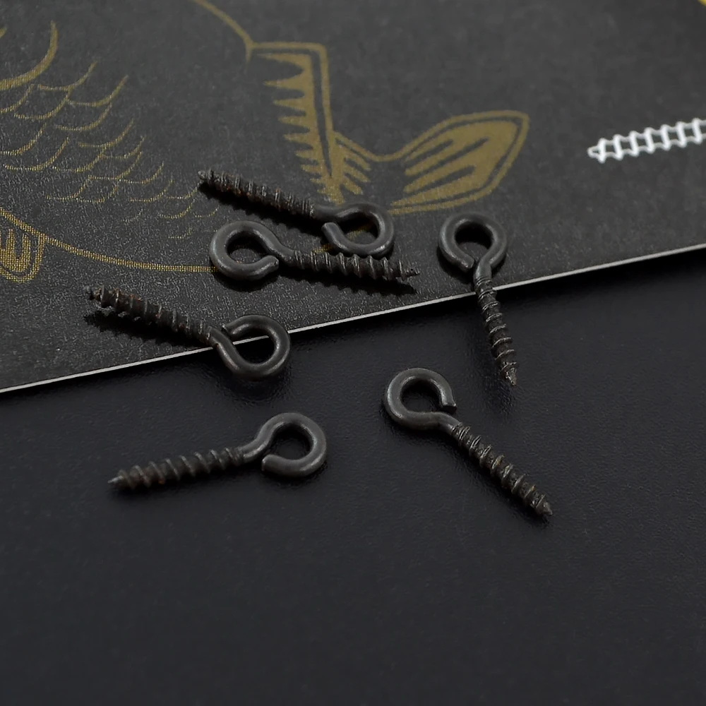 Hirisi-Boilie de pesca de carpa 20 piezas, herramienta de cebo de pesca de tornillo, aparejos de pesca de carpa, accesorios, AS002 - imagen 5