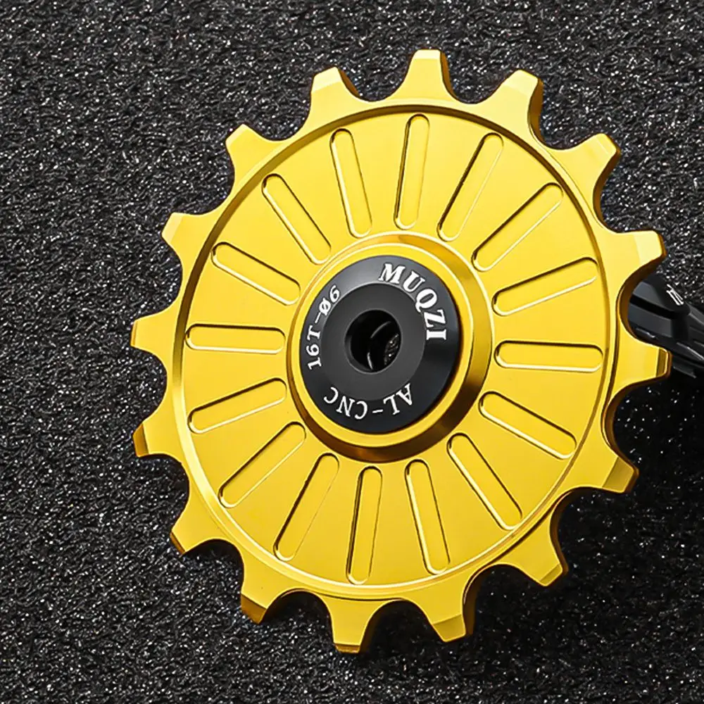 Rodillo guía pieza de bicicleta rueda guía MTB rodamiento de cerámica desviador trasero Kit de reparación polea de cerámica desviador trasero - imagen 4