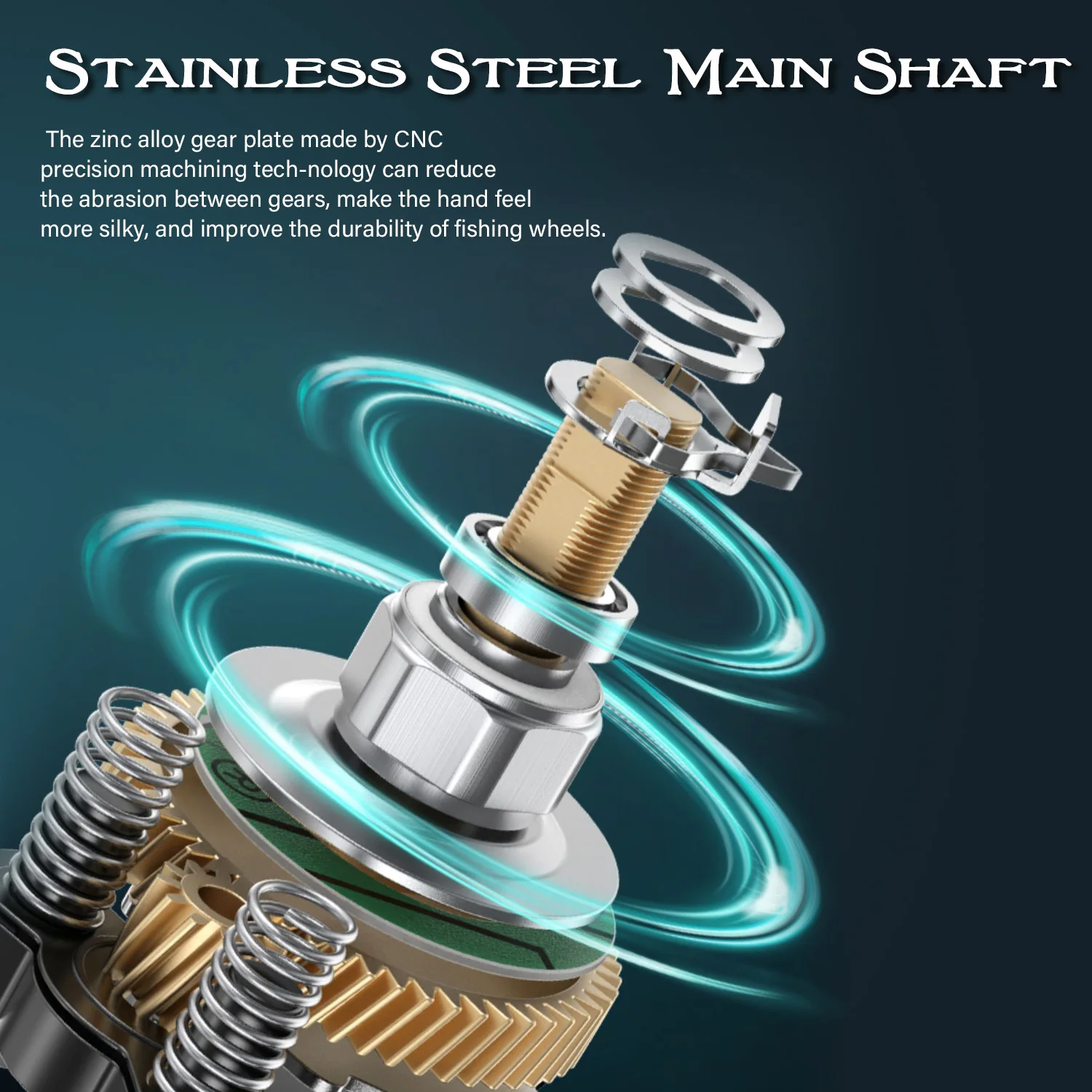 Sougayilang-carrete de pesca de la Serie UV, accesorio profesional ultraligero con Ratio de engranaje 7.2.1, rueda de Baitcasting para carpas - imagen 4