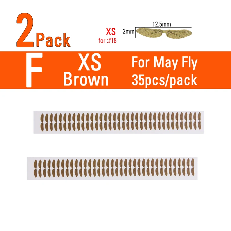 2pack Brown XS