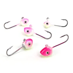 WEIHE Jig Head mini con anzuelo sencillo – ideal para vinilo