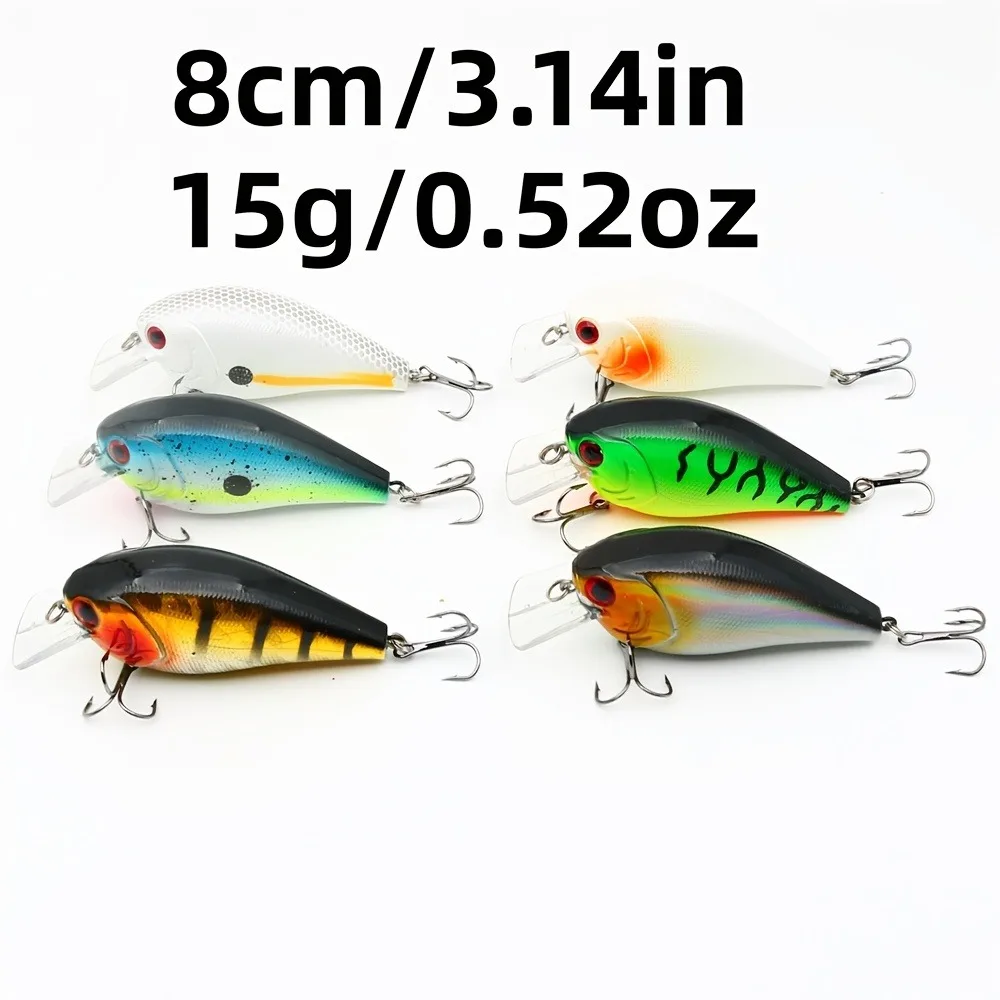 Crankbait flotante 8cm – Señuelo artificial para curricán y jerkbait