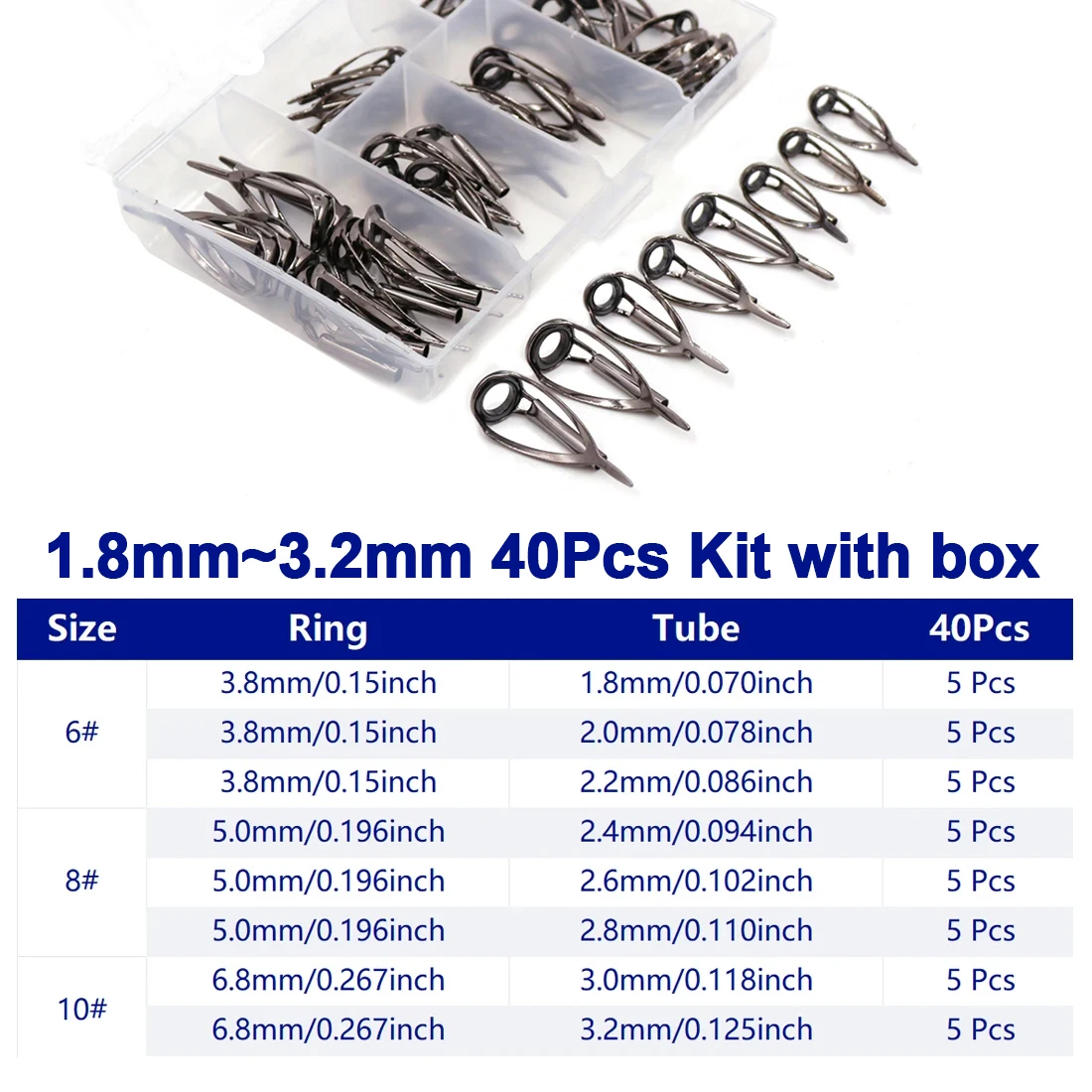 40Pcs Kit with box