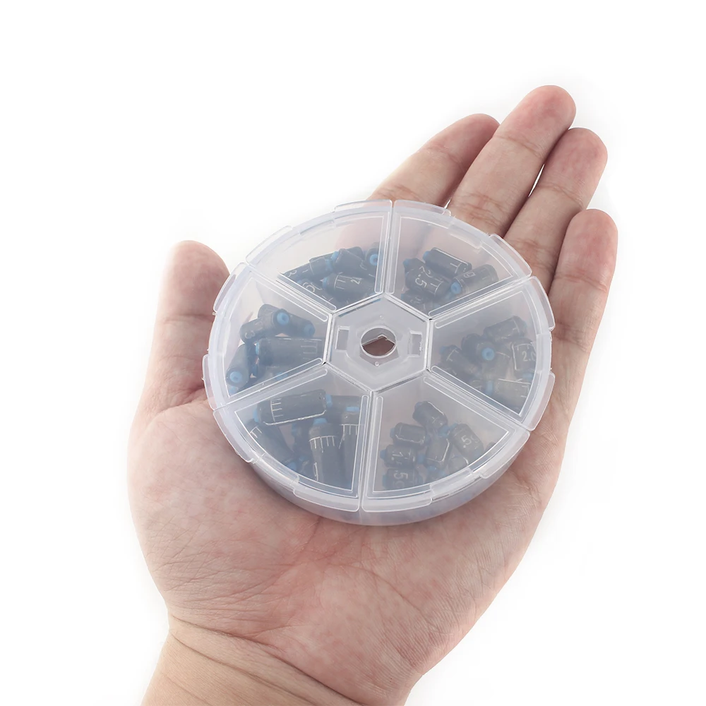 DNDYUJU 25-100 Uds. Combinación de plomo de pesca 1,5g-5.0g plomo regla de pesca juego de plomo reemplazar rápido accesorios de pesca aparejos - imagen 3