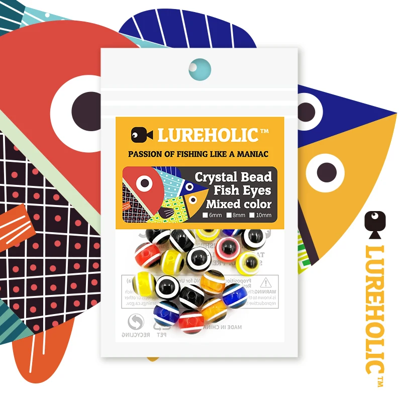 Lua Fish Eye Bean Texas Fishing Group Bullet Copper-Lead Bionic Bead retening Bean, un paquete de 20 cápsulas - imagen 5