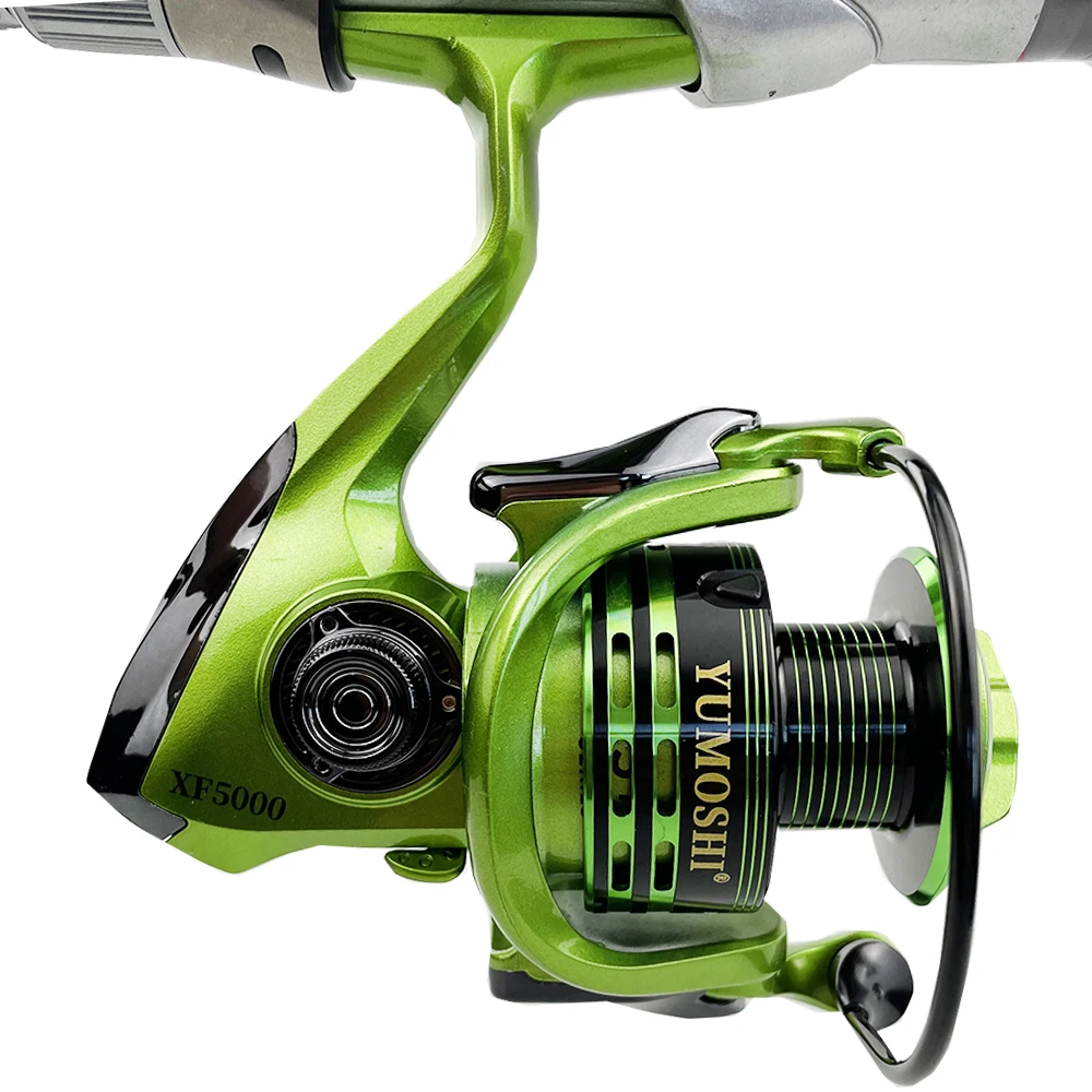 Carrete de pesca de Metal, señuelo falso con rueda giratoria 5,5: 1/4, 7:1, 1000, 2000, 3000, 4000, 5000, 6000, 7000 - imagen 4