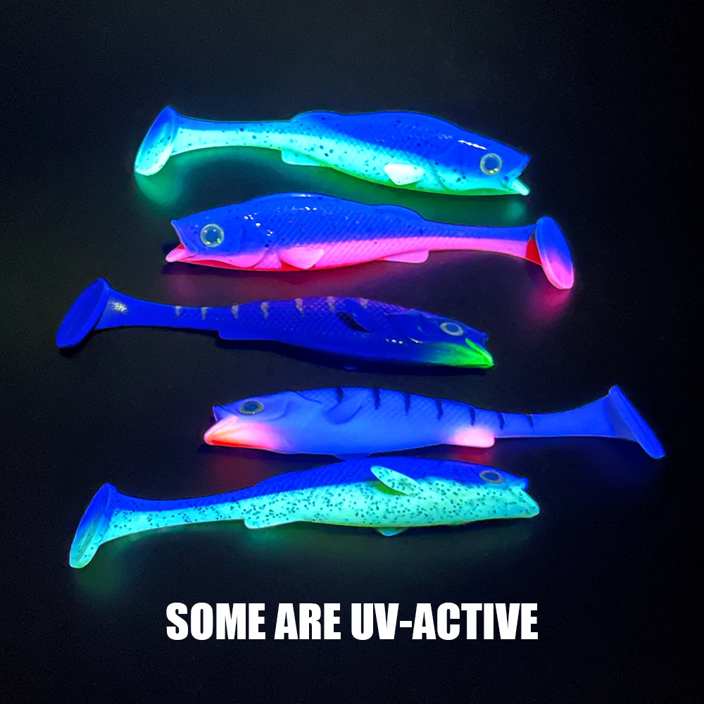 Spinpol-señuelo de pesca vigor perca, 7cm, 11cm, 14cm, cebo suave, sábalo, oscilación activa UV, artesanía, pez de goma, Swimbait para perca, Lucio, sable - imagen 5