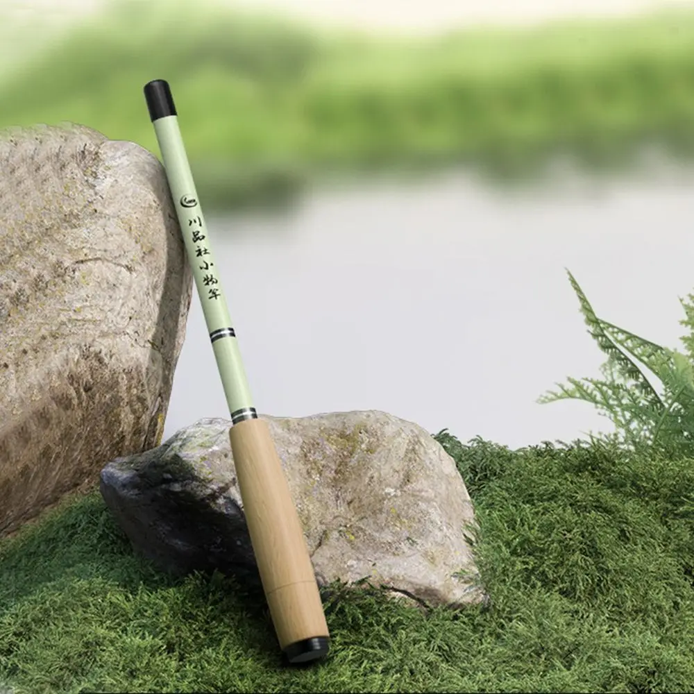 Caña de pescar ultracorta portátil de 1,2 M, 1,5 M, 1,8 M, 2,1 M, caña de pescar de carbono dura súper ligera, caña de pescar de fibra de carbono de 30cm - imagen 3