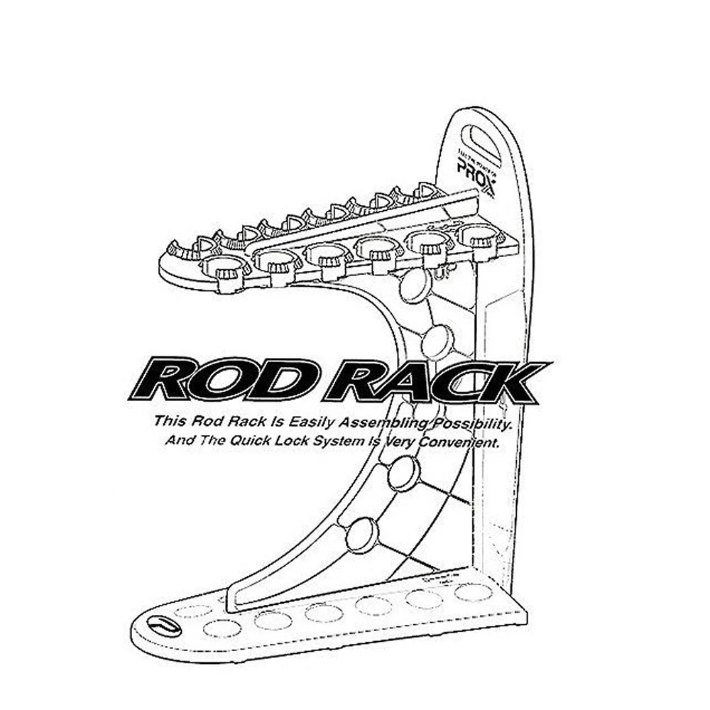 Estante de almacenamiento para caña de pescar, soporte de suelo competitivo para aparejos al aire libre, herramienta de accesorios de pesca, 12 agujeros, nuevo - imagen 4