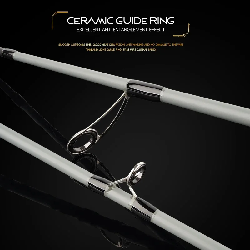 Mavllos Scout 1,8 m 7-17lb caña giratoria para lubina señuelo 5-22g caña de pescar de trucha de agua salada ligera y rápida moderada - imagen 2