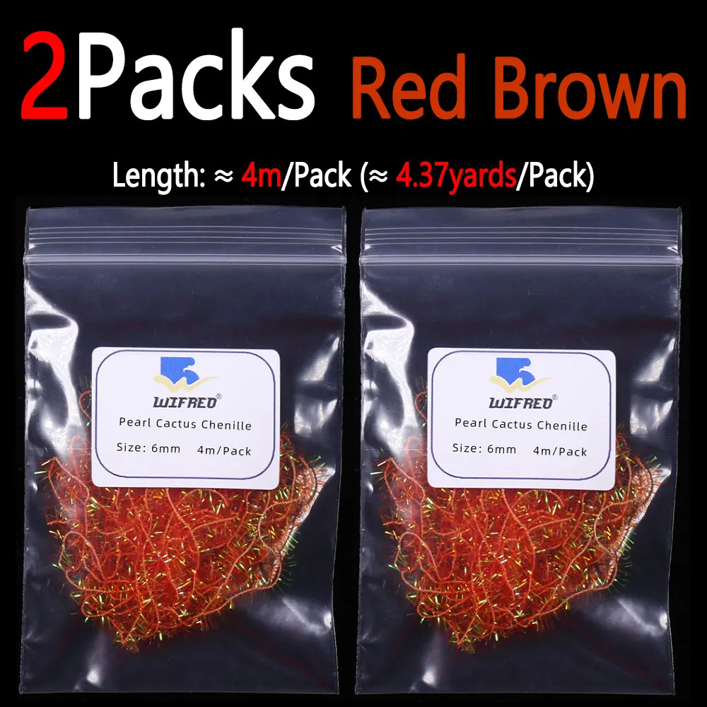 2Packs Red Brown