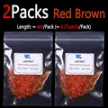 2Packs Red Brown