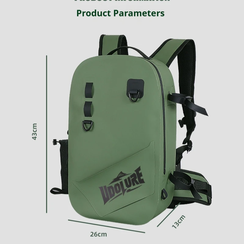 YOUDO Mochila Impermeable con Señuelo – Pesca y Senderismo - imagen 2