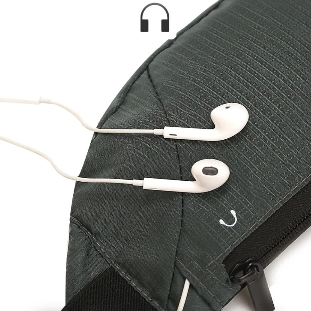 Three-section Running Waist Bags Waterproof Breathable Marathon Running Bag Belt Bag Lightweight Sports Phone Bag Men Women - imagen 3