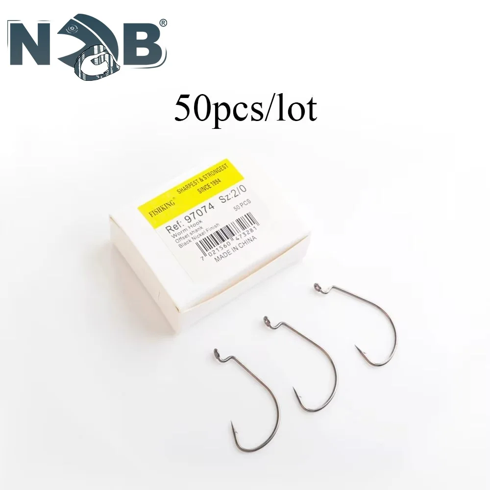 NGB Baitholder-anzuelo de pesca Wobblers, soporte de señuelo suave, cabeza de anzuelo de gusano de lubina, círculo compensado, anzuelo giratorio afilado - imagen 5