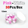 Pink White 12mm